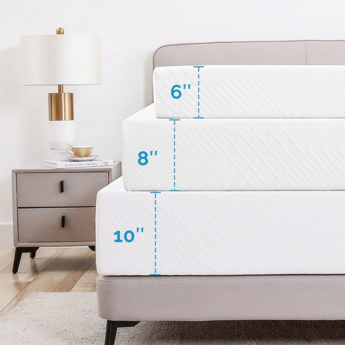 Twin Size Memory Foam Mattress H154093