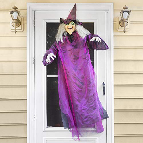 Hanging Witch Halloween Decor A2759