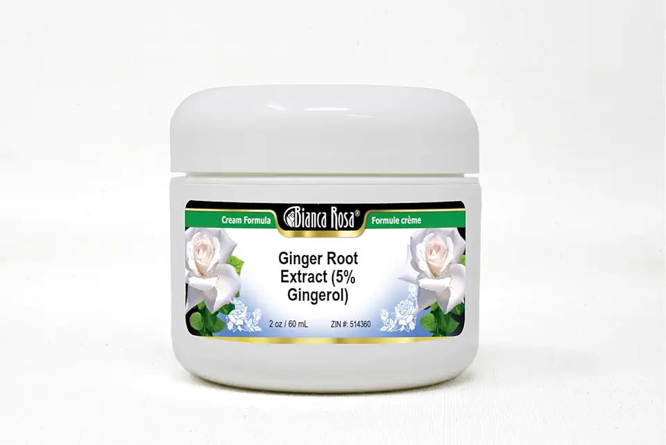 Ginger Root Extract 5% Gingerol Cream 2 oz 2 Pack Z4478