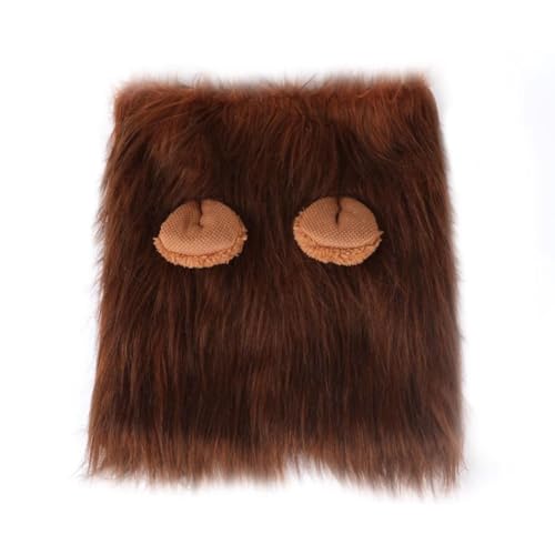 Brown Dog Wig with Ears G625914