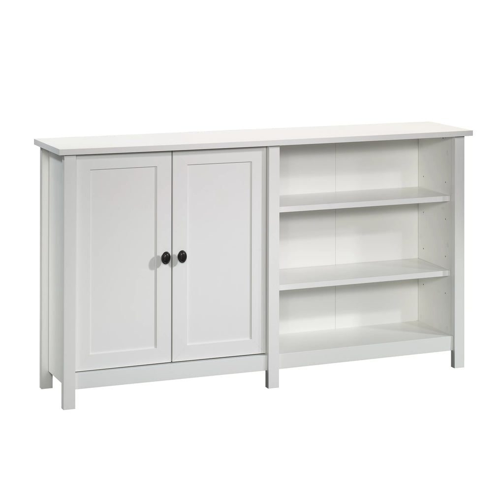 Soft White Storage Console TV Stand N7679