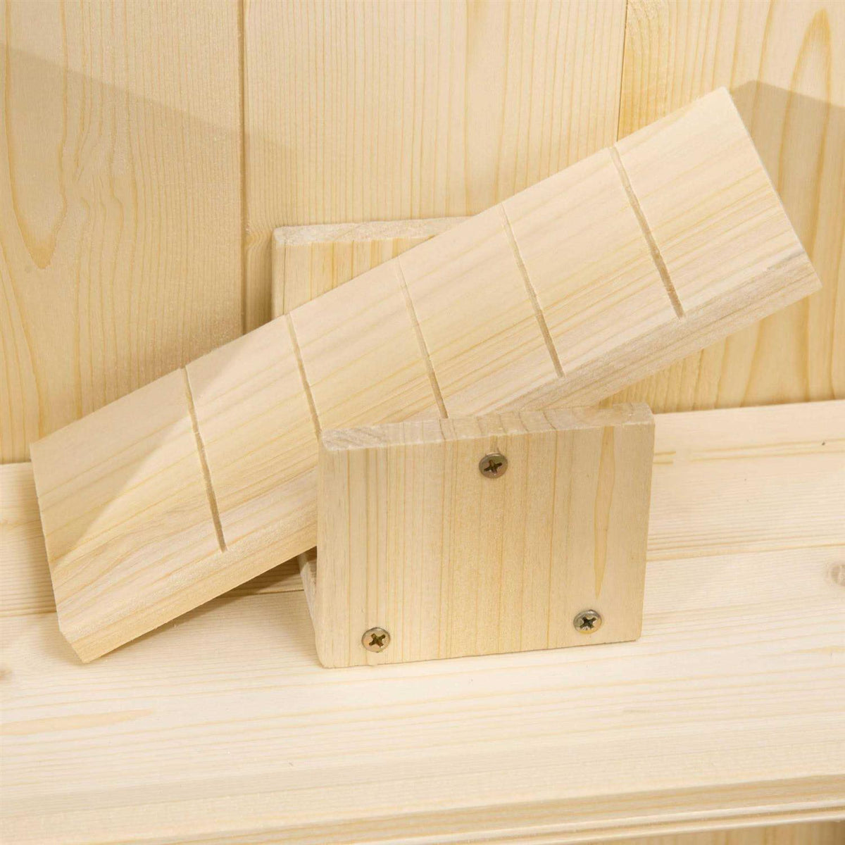 3 Tier Wooden Hamster Cage Small Animal House with Slide F335