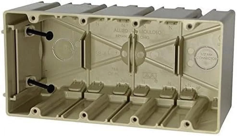 4-Gang Thermoplastic Electrical Switch Box A439656