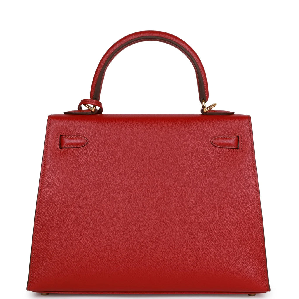 Kelly 25 Gold Hardware Handbag C850