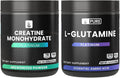 L-Glutamine & Creatine Monohydrate Powder Bundle I16856