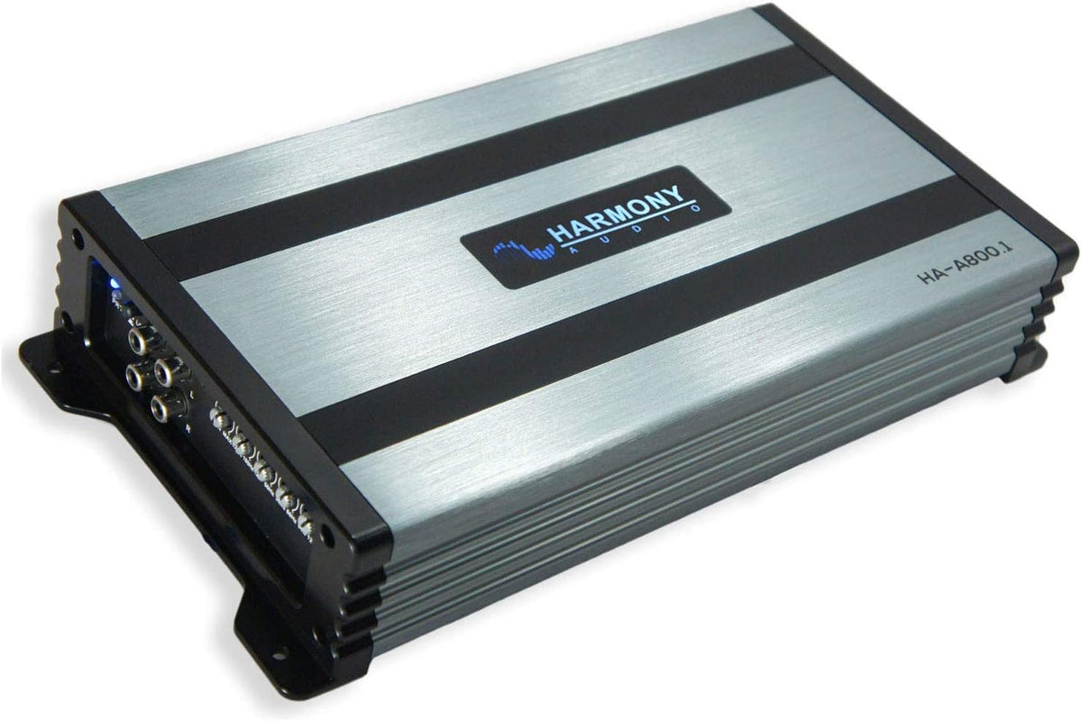 Dual 12 Sub Box Subwoofer Enclosure & 1600W Amplifier T6638