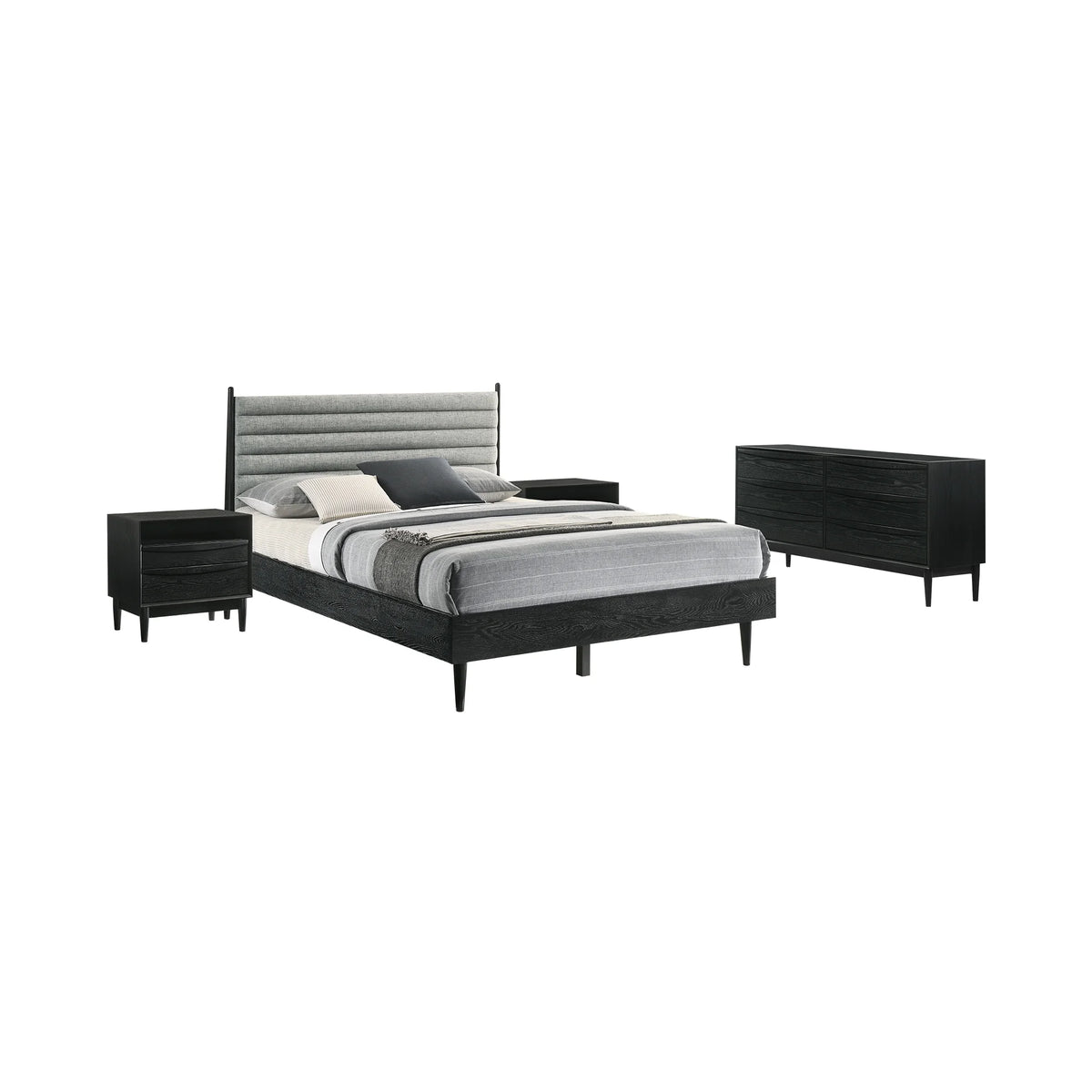 Queen 4 Piece Wood Bedroom Set X150292