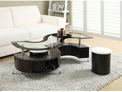 Coffee Table Set in Cappuccino W748834