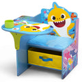 Chair Desk with Storage Bin A81446
