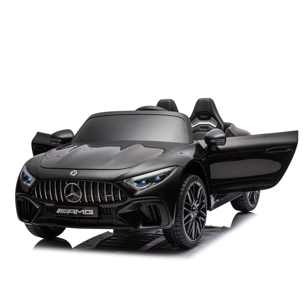 24V Electric Car for Kids with Parent Remote Control, Black B876493