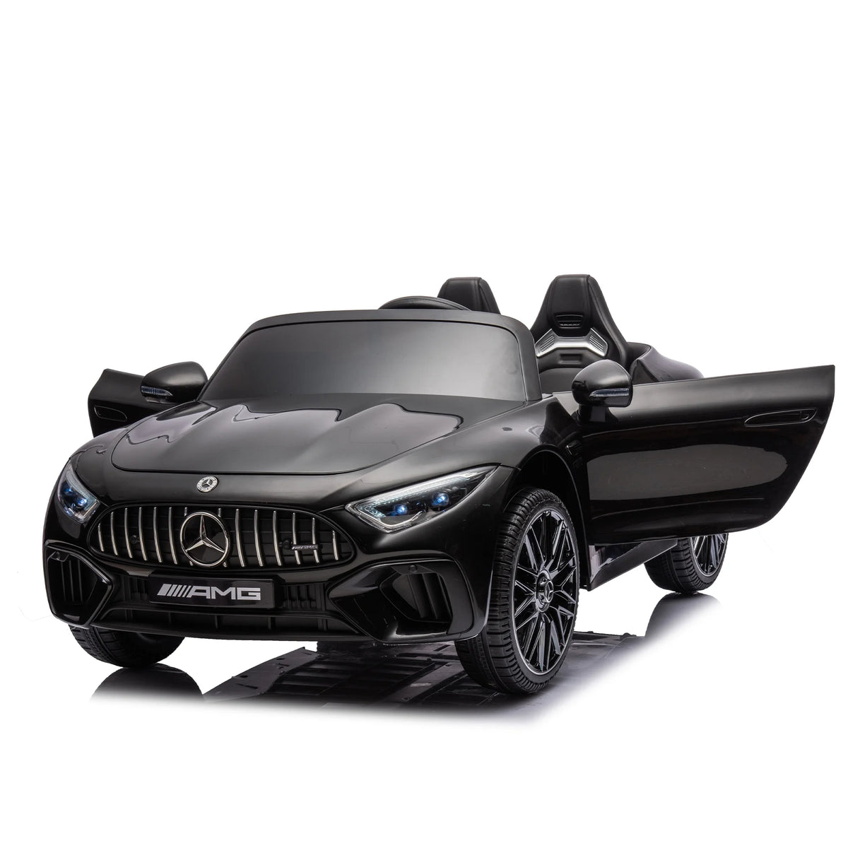 24V Electric Car for Kids with Parent Remote Control, Black B876493