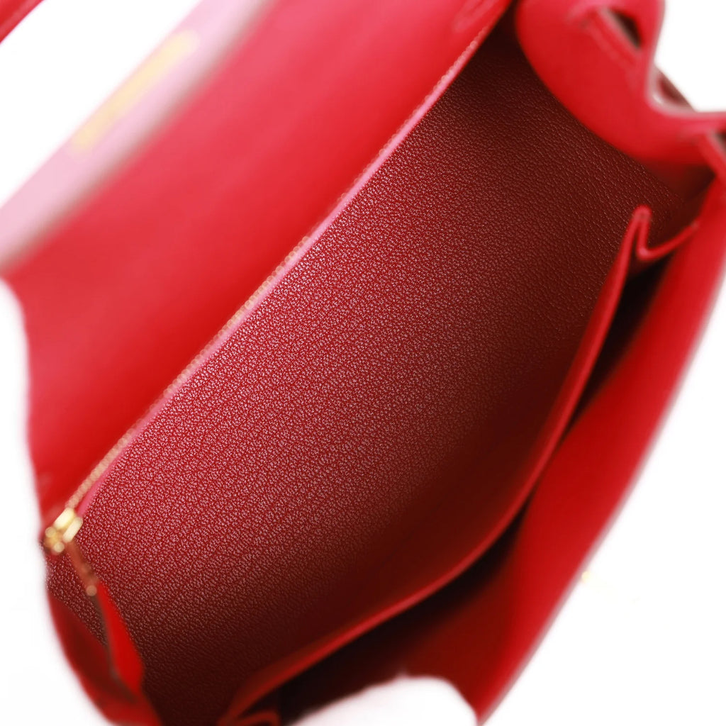 Kelly 25 Gold Hardware Handbag C850