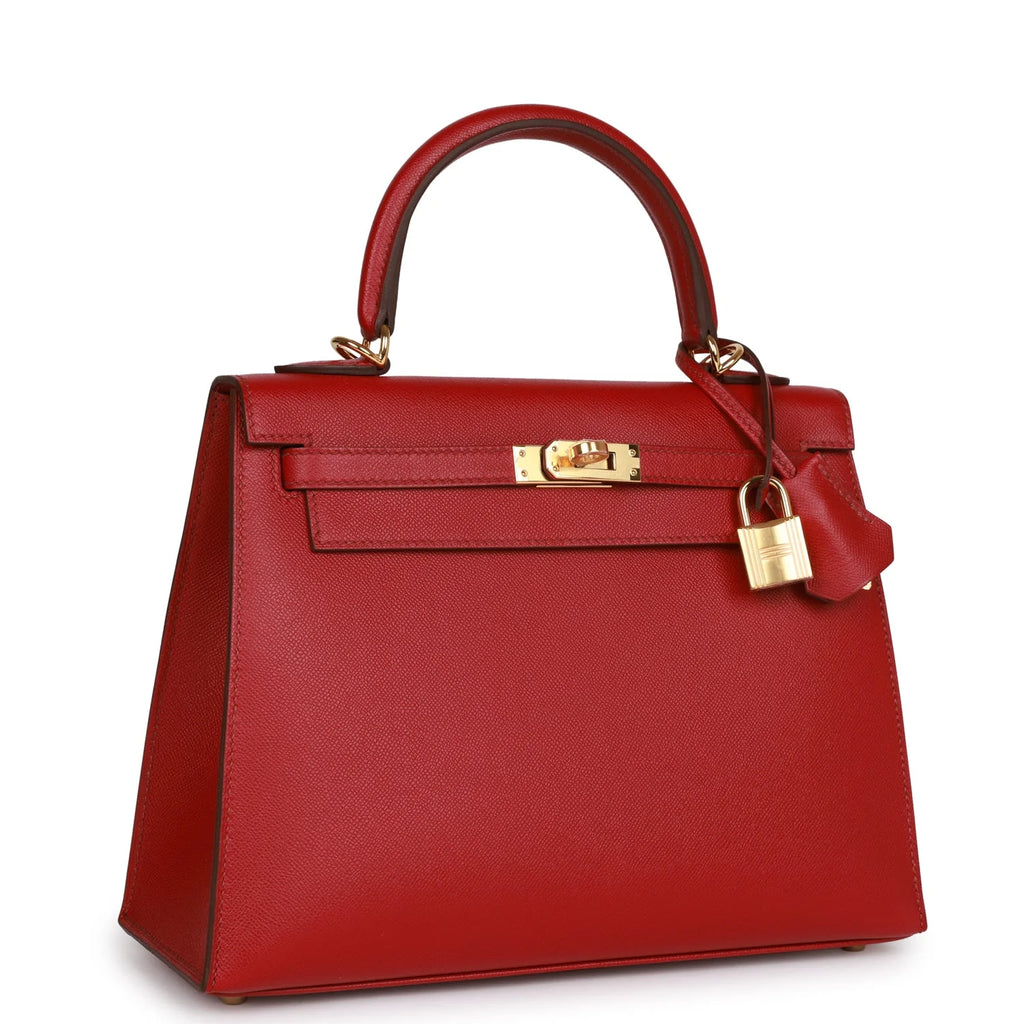 Kelly 25 Gold Hardware Handbag C850