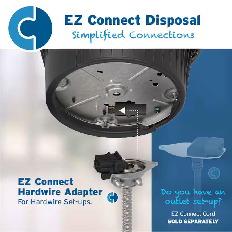 3/4 HP Continuous Feed Garbage Disposal L576