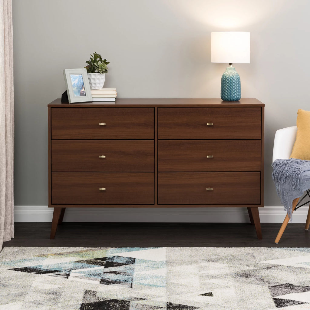 6 Drawer Wooden Dresser N7185