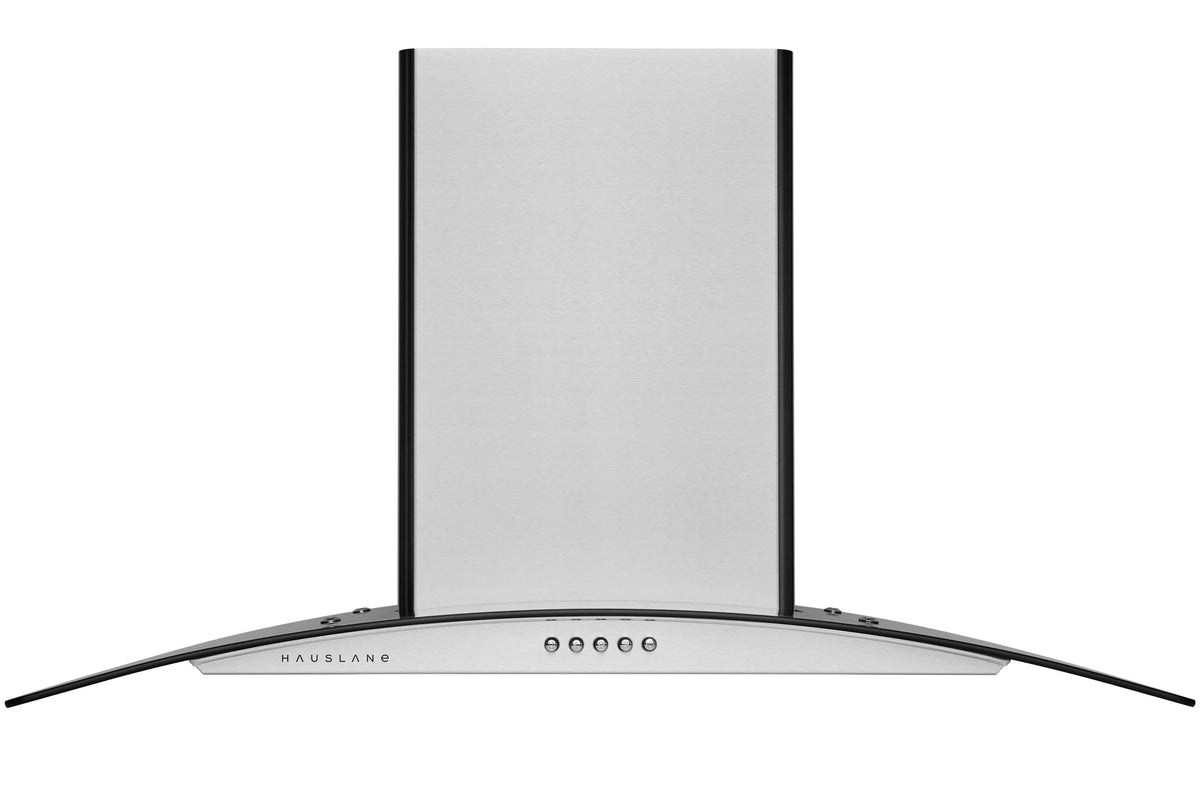 30 Inch Wall Mount Range Hood with Tempered Glass and Stainless Steel F37266