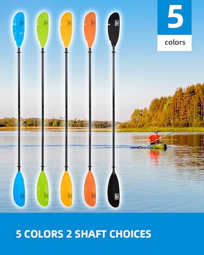 Adjustable Fishing Kayak Paddle with Paddle Leash Y83482