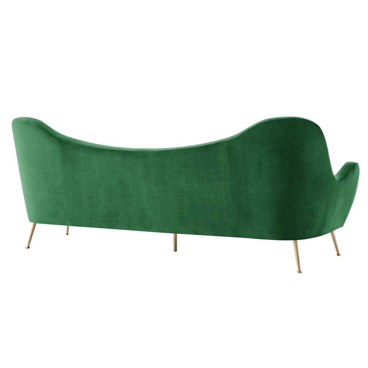Emerald Channel Tufted Performance Velvet Sofa A57672