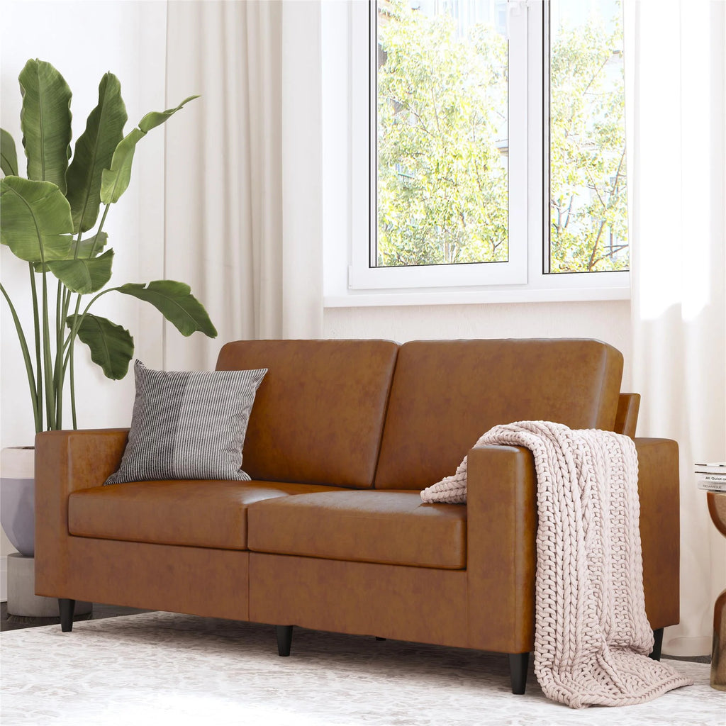 Gray Linen 3 Seater Sofa A5473