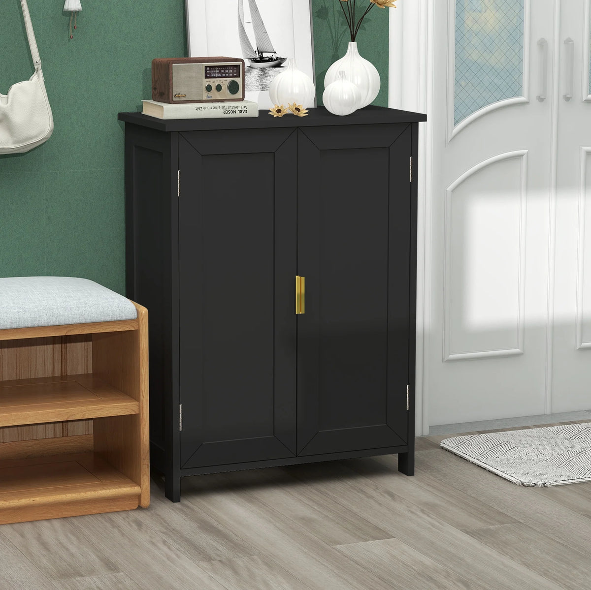 Bathroom Storage Cabinet with 2 Doors O4232