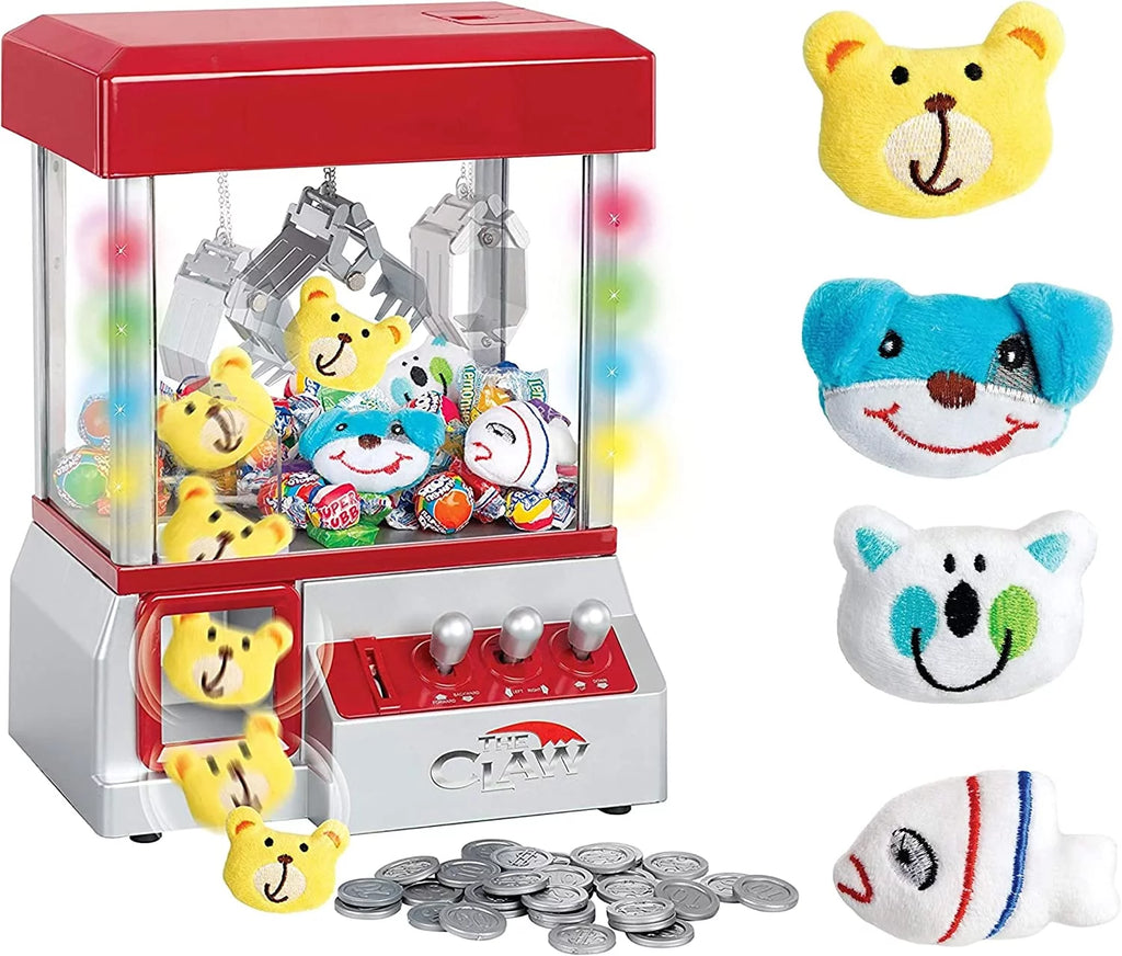 Claw Machine Arcade Game Candy Grabber Prize Dispenser Toy I21450