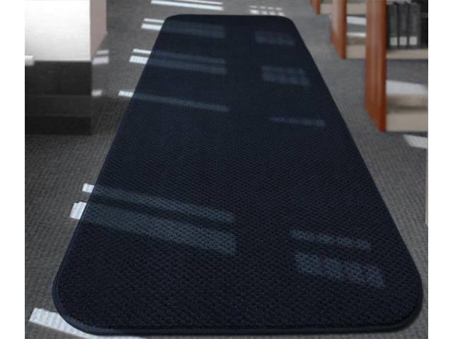 Skid-Resistant Carpet Runner Navy Blue 12 ft. x 36 in. K293406