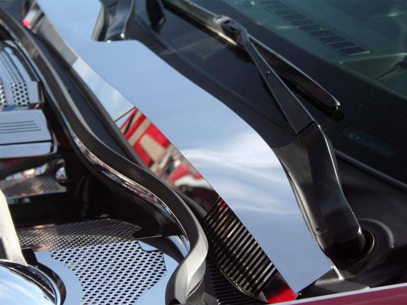 Polished Wiper Cowl 4pc I462