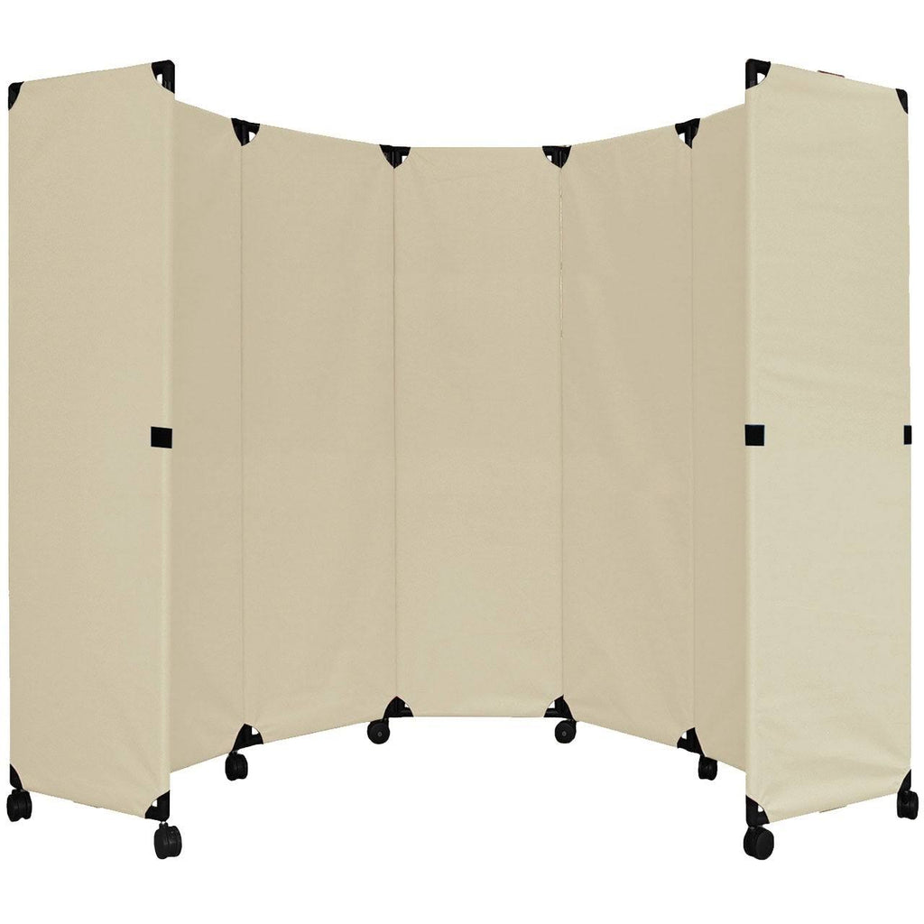 Beige Folding Portable Partition C8696