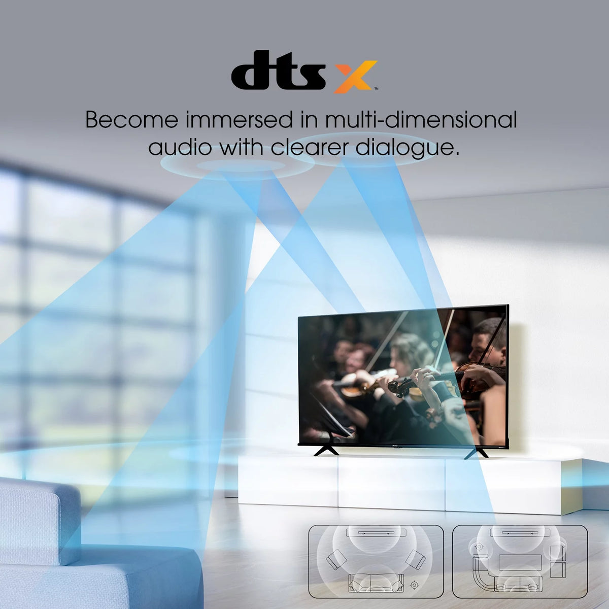 55-Inch 4K UHD Google Smart TV M965