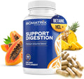 90 Capsules Digestive Enzymes Supplement with Purified Bile, Pancreatin, Plant Enzymes, Ox Bile, Betaine HCL P504