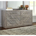 Solid Wood Six Drawer Dresser W774088