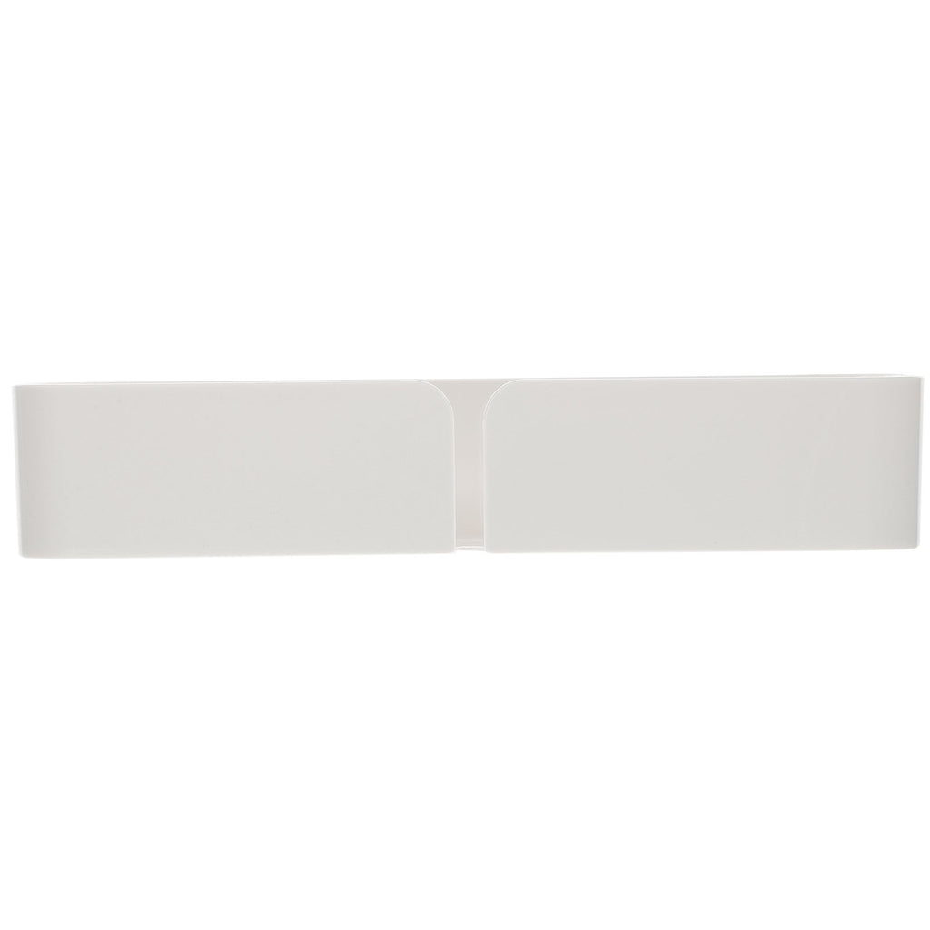 Wicker Bead Desktop Storage Box White X424523