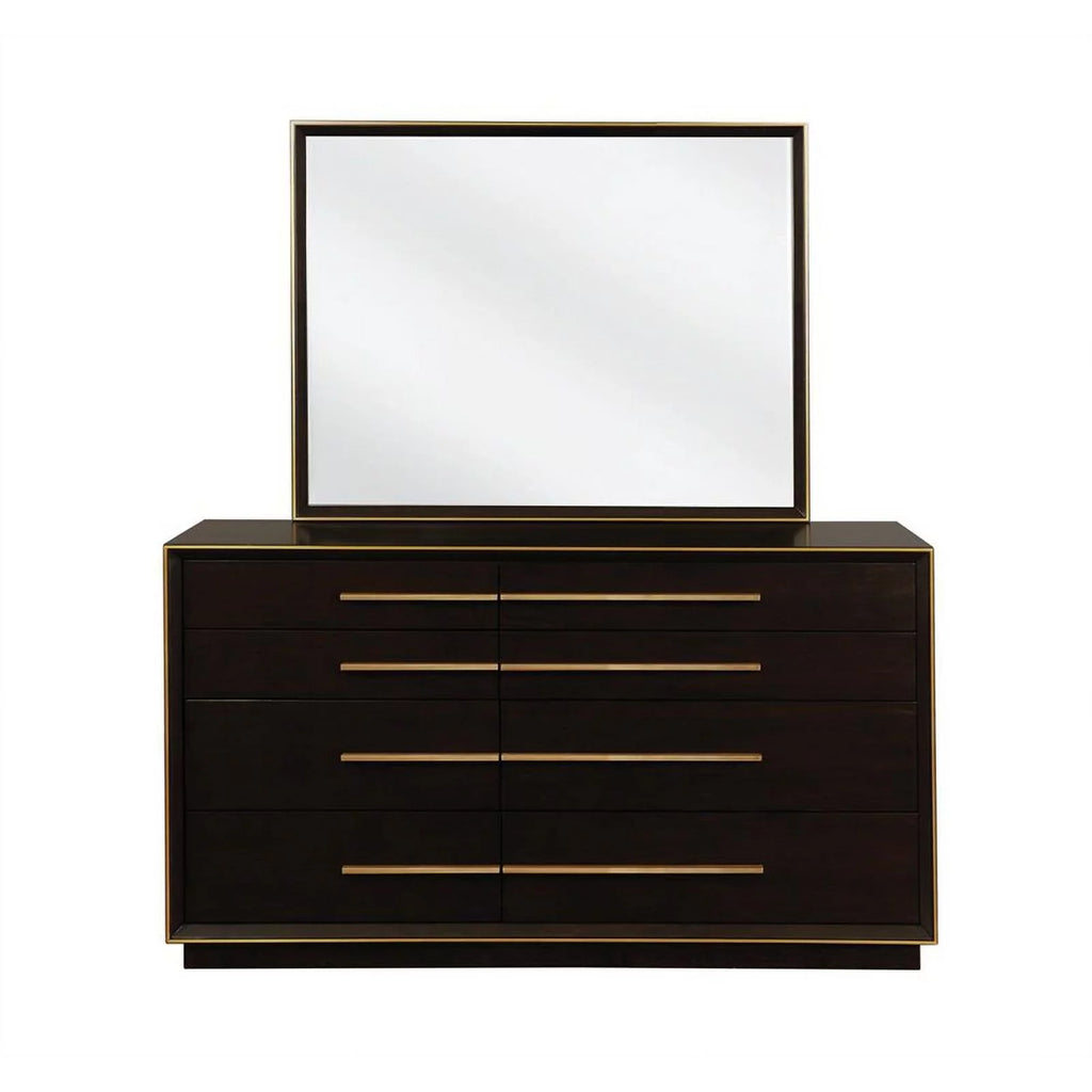 8 Drawer Modern Wood Dresser C99086