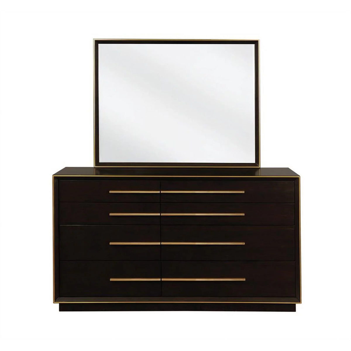 8 Drawer Modern Wood Dresser C99086