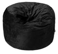 Memory Foam Bean Bag Chair with Microfiber Cover, Black E97912