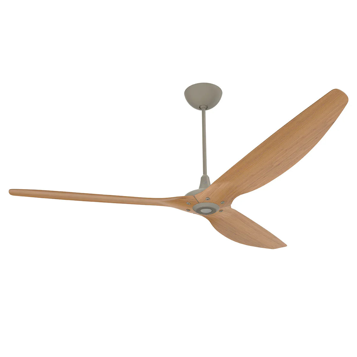 84 Ceiling Fan with Bamboo Blades and Satin Nickel Finish O5543