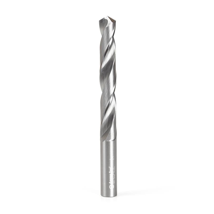 Solid Micrograin Carbide 4 Facet Point 9/16 Dia Jobber Length N2048