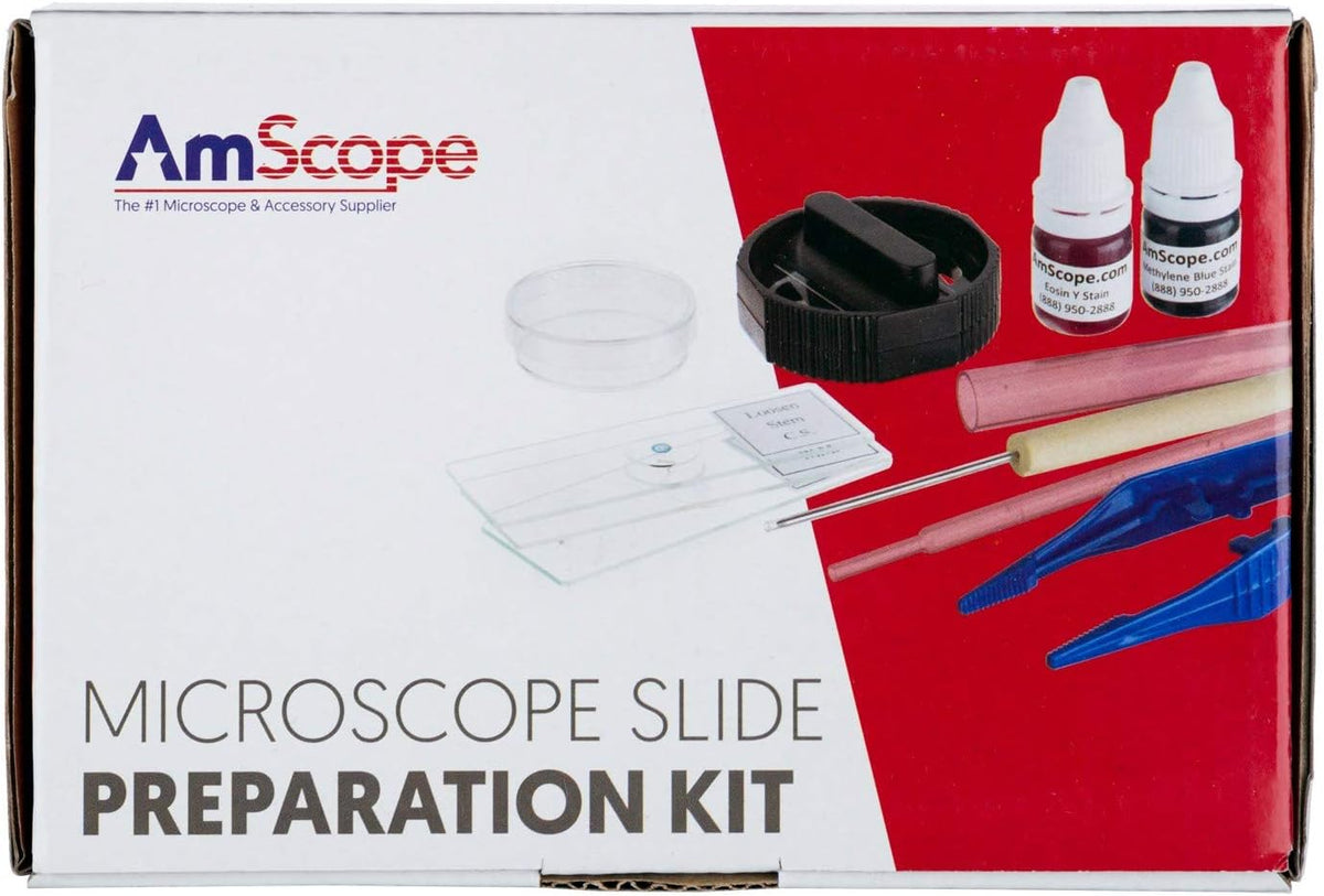 40X-1000X Monocular Compound Microscope with Slide Preparation Kit Z979186