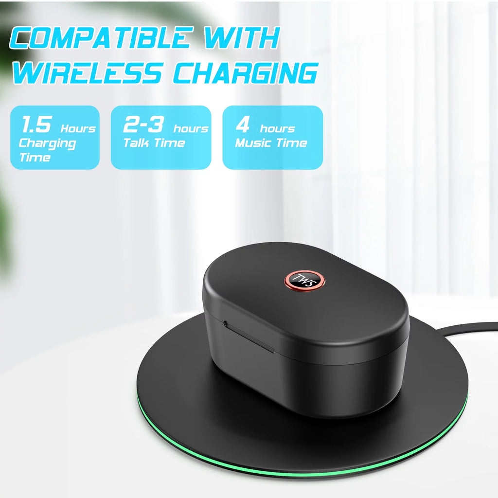 Wireless Earbuds Bluetooth 5.0 Charging Case Earphones E55346