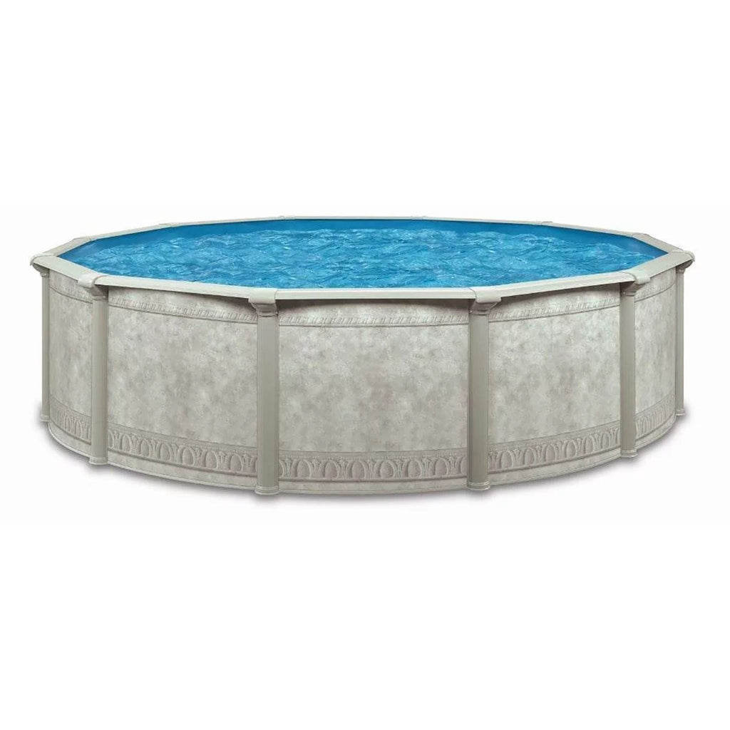 Khaki Round Above Ground Swimming Pool E3272