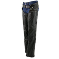 Black Leather Chaps Y206