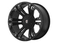 Black 18x9 5x114.3/5x127 35et 72.6 Matte Black Wheel M510