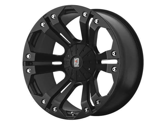 Black 18x9 5x114.3/5x127 35et 72.6 Matte Black Wheel M510