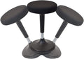 Black Adjustable Wobble Stool Z573