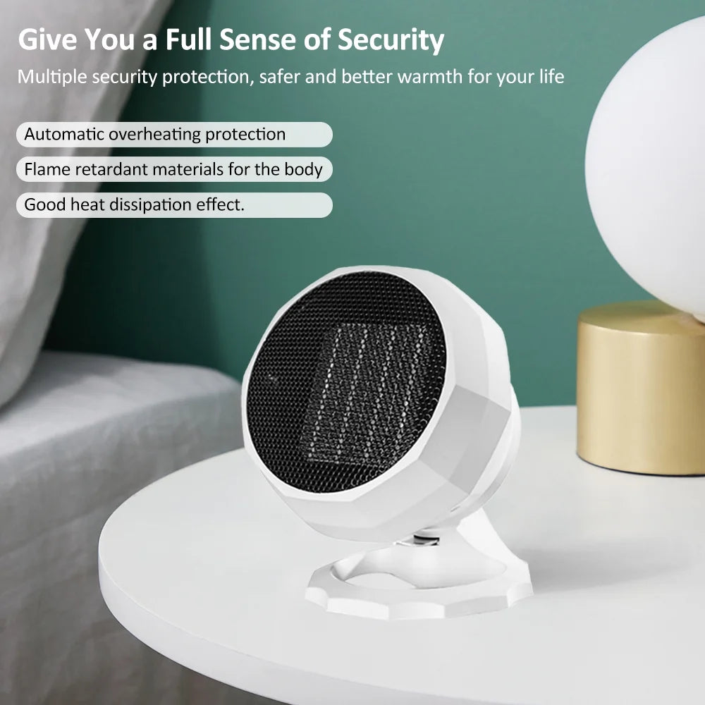 2000W Small Desktop Ceramic Heating Heater O795708