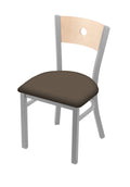 Anodized Nickel Finish Chair U8657