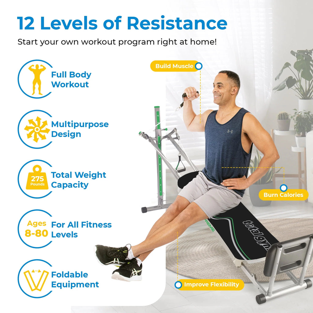 Incline Weight Training with 10 Resistance Levels Y622594