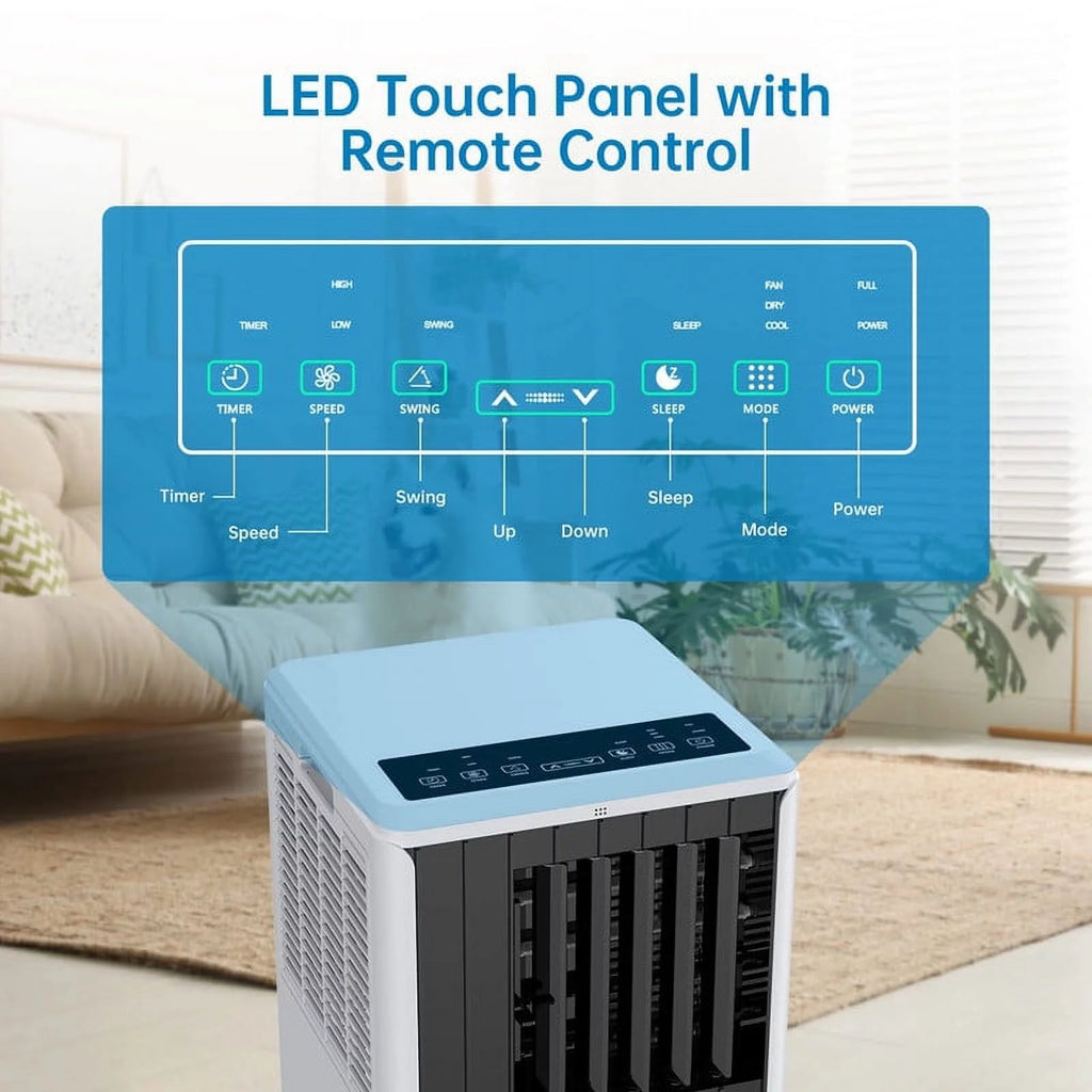 Portable Air Conditioner 5000BTU Black H47096