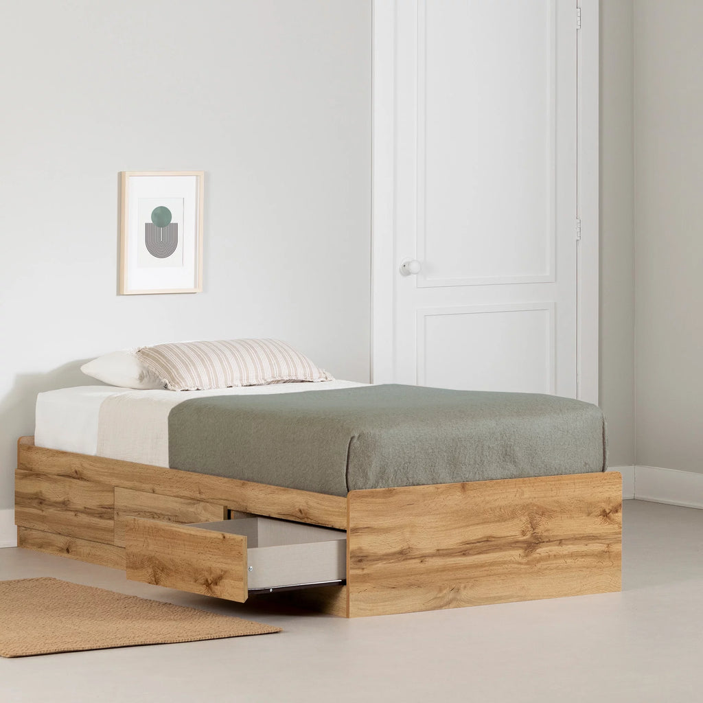 Twin Brown Bed M244608