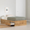 Twin Brown Bed M244608